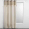 Zasłona boho SULTANCURTAIN, na przelotkach, z frędzlami, 140 x 240 cm