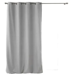Zasłona na przelotkach JUPITER GREY, 140 x 260 cm, termoizolacyjna
