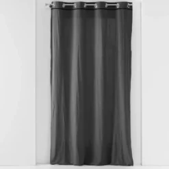 Zasłona na przelotkach LINETTE, bawełniana, z połyskiem, 135 x 240 cm