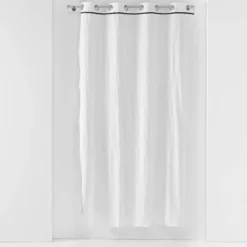 Zasłona na przelotkach LINETTE, bawełniana, z połyskiem, 135 x 240 cm