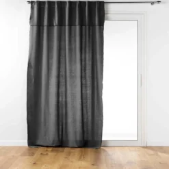 Zasłona na taśmie MISTRALINE, bawełna z recyklingu, 140 x 240 cm