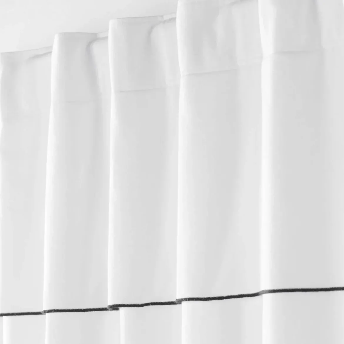 Zasłona na taśmie MISTRALINE, bawełna z recyklingu, 140 x 240 cm
