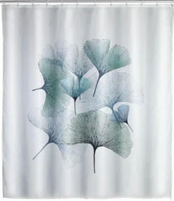 Zasłona prysznicowa antypleśniowa GINKGO, poliestrowa, WENKO