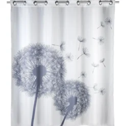 Zasłona prysznicowa Astera Flexi, tekstylna, 180x200 cm, WENKO