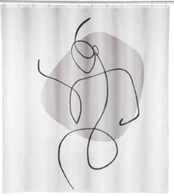 Zasłona prysznicowa Ladyline, 180 x 200 cm, WENKO