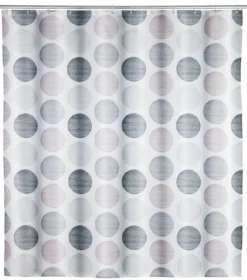 Zasłona prysznicowa Pastel Dots, 180 x 200 cm, WENKO