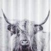 Zasłona prysznicowa YAK, 180 x 200 cm, poliestrowa, WENKO
