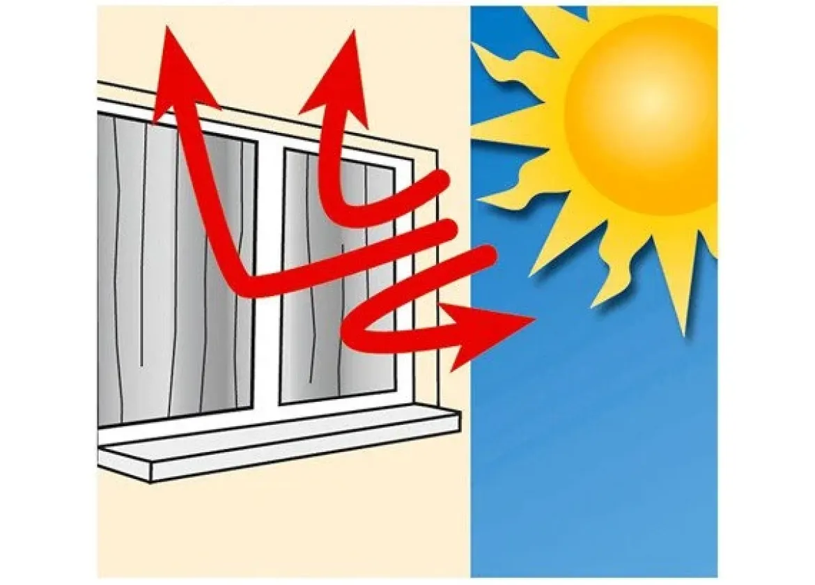 Zasłona termoizolacyjna - 2 sztuki w komplecie