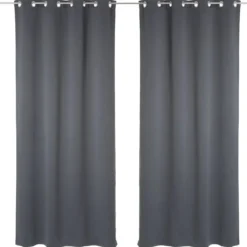 Zasłona zaciemniająca na przelotkach 135 x 240 cm, 2 sztuki w komplecie