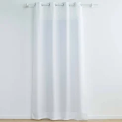 Zasłona z metaliczną nitką ZELINE, 140 x 280 cm