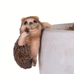 Zawieszka na doniczkę Wesołe zwierzątko, polyresin, 9 x 4,5 x 8 cm