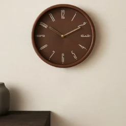 Zegar ścienny, cichy mechanizm, Ø 30 cm