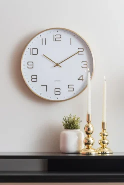 Zegar ścienny ELEGANCE GLOW, Ø 40 cm