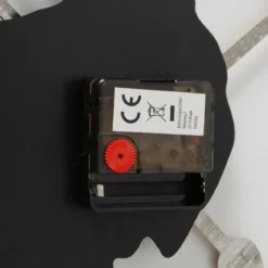 Zegar ścienny Union, metalowy ze złotymi wskazówkami