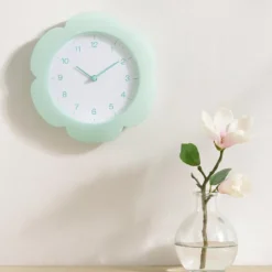 Zegar ścienny w kształcie kwiatu KRONA, 23 cm