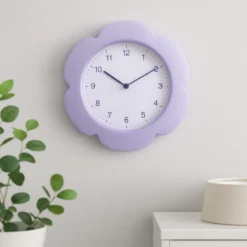 Zegar ścienny w kształcie kwiatu KRONA, 23 cm