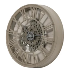 Zegar ścienny z widocznym mechanizmem, Ø 39 cm
