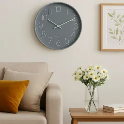 Zegar ścienny z wyraźnym cyferblatem, Ø 50 cm
