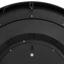 Zegar w stylu retro z widocznym mechanizmem YONI, Ø 59 cm