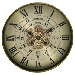 Zegar z mechanizmem MICHEL, Ø 60 cm, metal