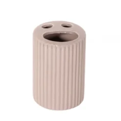 Zestaw ceramicznych akcesoriów łazienkowych, 4 elementy