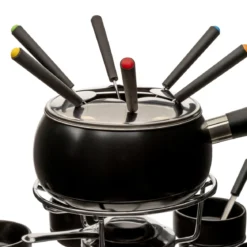 Zestaw do fondue obrotowy na 6 osób, ceramiczny