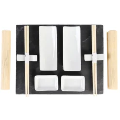 Zestaw do przekąsek, przystawek, sushi -11 elementów