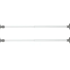 Zestaw dwóch drążków teleskopowych HERKULES, 47 - 80 cm, WENKO