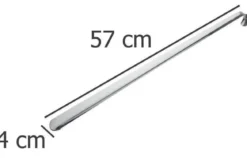 Zestaw dwóch metalowych łyżek do butów, WENKO