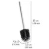 Zestaw dwóch samoczyszczących, silikonowych szczotek do WC ⌀ 7,5 cm, WENKO