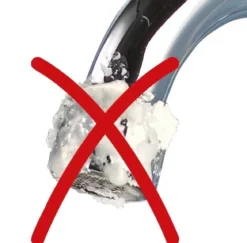 Zestaw dwóch silikonowych nakładek na kran DIAMENT czyści z kamienia i osadów