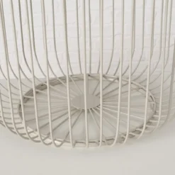 Zestaw dwóch stolików metalowych CINDY, 41 - 47 cm