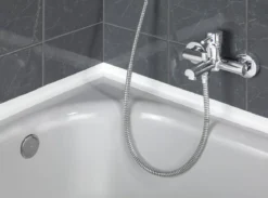 Zestaw dwóch taśm uszczelniających do brodzika, 3,5 m, szerokość 5 cm i 2,8 cm, WENKO