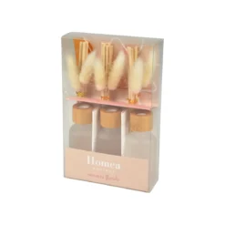 Zestaw dyfuzorów z suszonymi słomkami, 3 x 30 ml