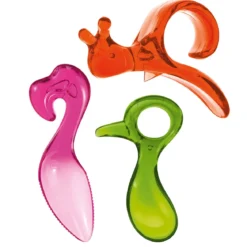 Zestaw ENERGY-TOOLS: obieraczka, 2x łyżka - 3 sztuki w komplecie, KOZIOL