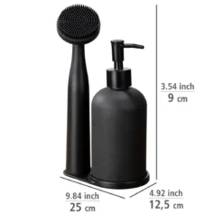 Zestaw kuchenny, dozownik 400 ml i szczotka, Piedo, WENKO