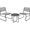 Zestaw metalowych mebli ogrodowych, RATTAN