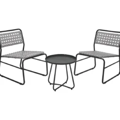 Zestaw metalowych mebli ogrodowych, RATTAN