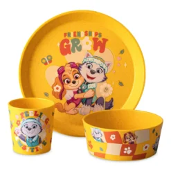 Zestaw naczyń dla dzieci: talerzyk, miseczka, kubeczek CONNET Psi Patrol, KOZIOL