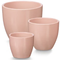 Zestaw okrągłych doniczek Ø 14, 17, 22 cm