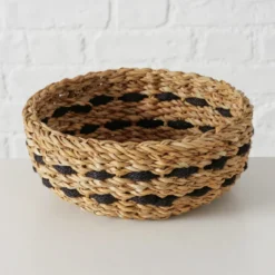 Zestaw okrągłych koszyków ozdobnych BOKAR, 3 szt. Ø 21-30 cm