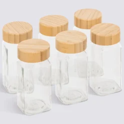 Zestaw pojemników na przyprawy FORMO, 6 x 120 ml