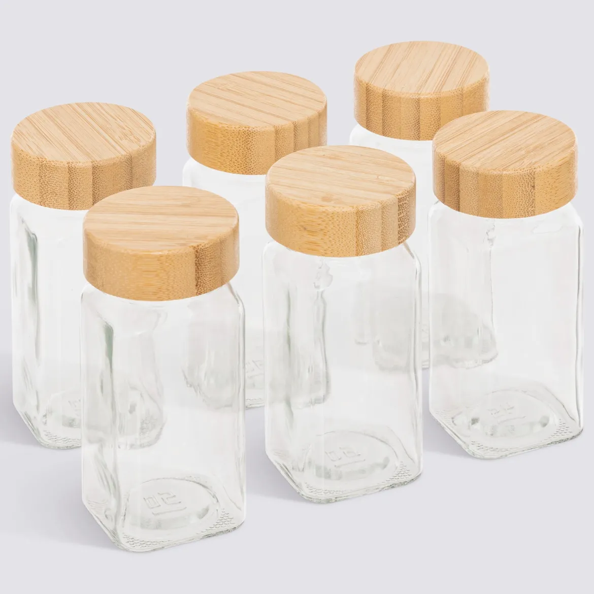 Zestaw pojemników na przyprawy FORMO, 6 x 120 ml