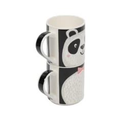 Zestaw prezentowy: 2 kubki porcelanowe dla dziecka, 2 x 265 ml