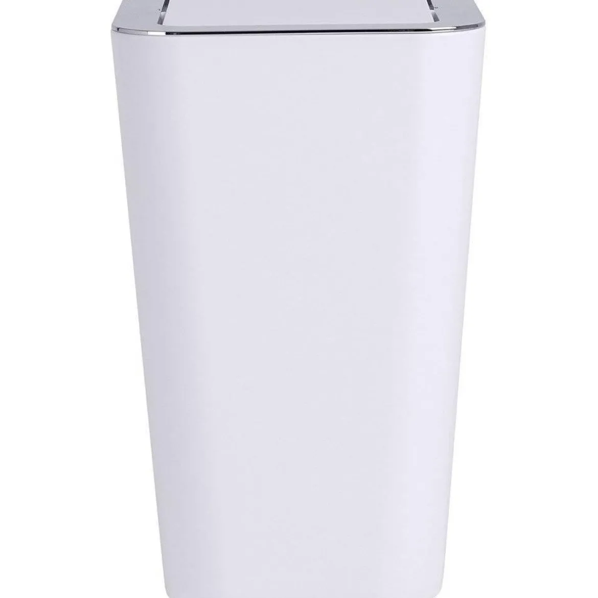 Zestaw: Stojak na papier toaletowy i szczotkę do WC, RIVALTA WHITE + kosz na śmieci CANDY WHITE - 6 l, WENKO