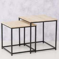 Zestaw stolików kawowych BORAS, wys. 35 cm i 40 cm