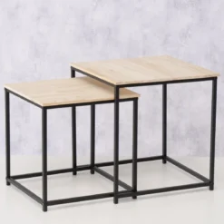 Zestaw stolików kawowych BORAS, wys. 35 cm i 40 cm