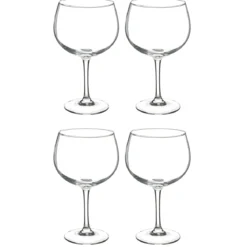 Zestaw 4 szklanych kieliszków, 700 ml