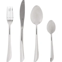 Zestaw sztućców dla 6 osób, stal nierdzewna, INOX