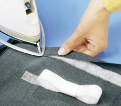Zestaw: Taśma do podwijania i skracania + Klej w proszku do odzieży FABRIC-FIX